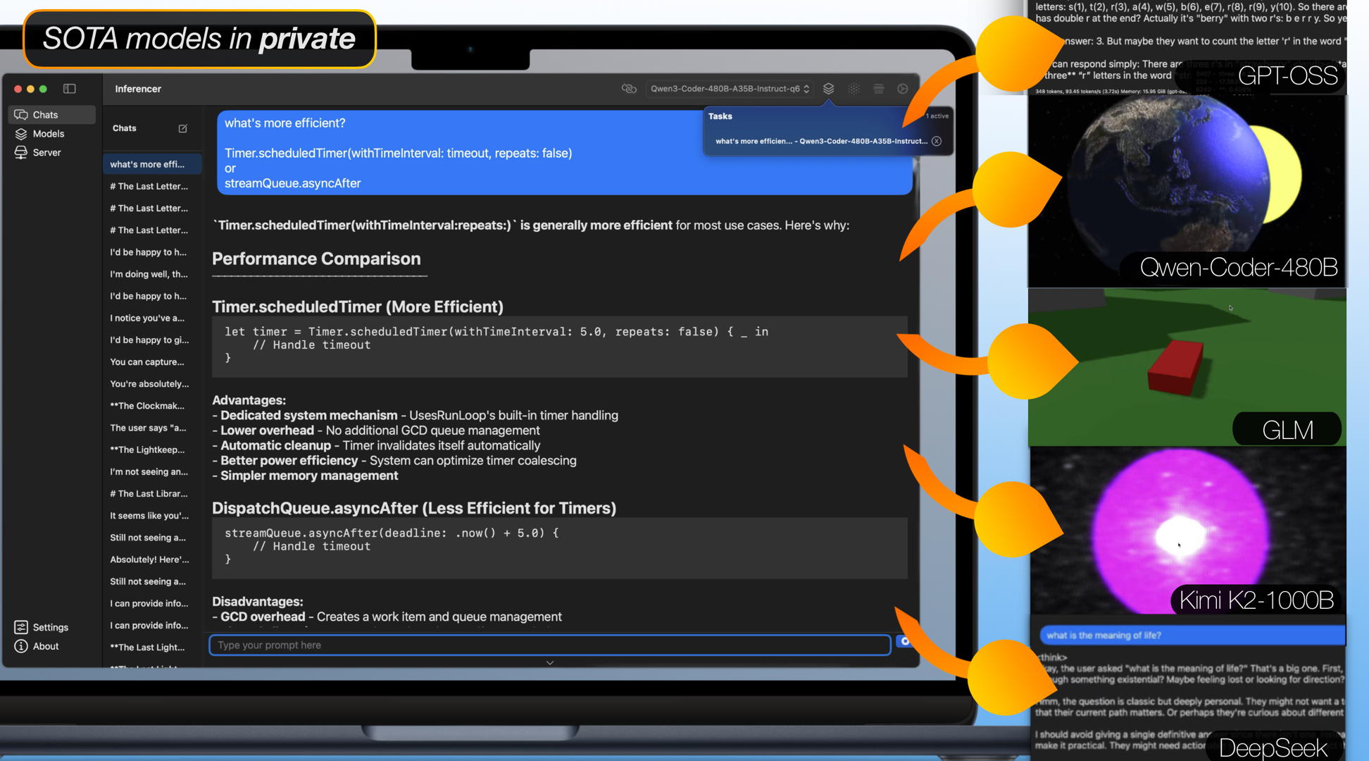 Inference SOTA models