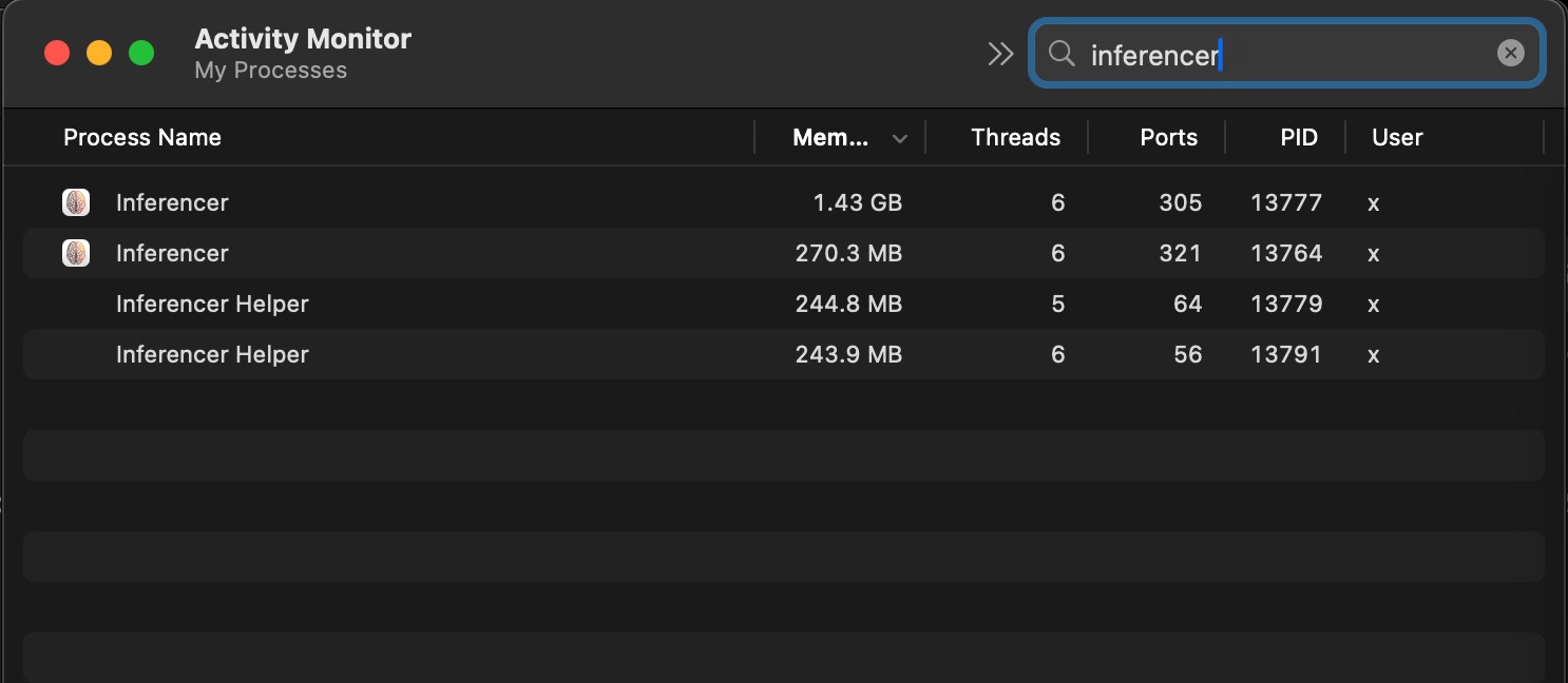 Memory savings