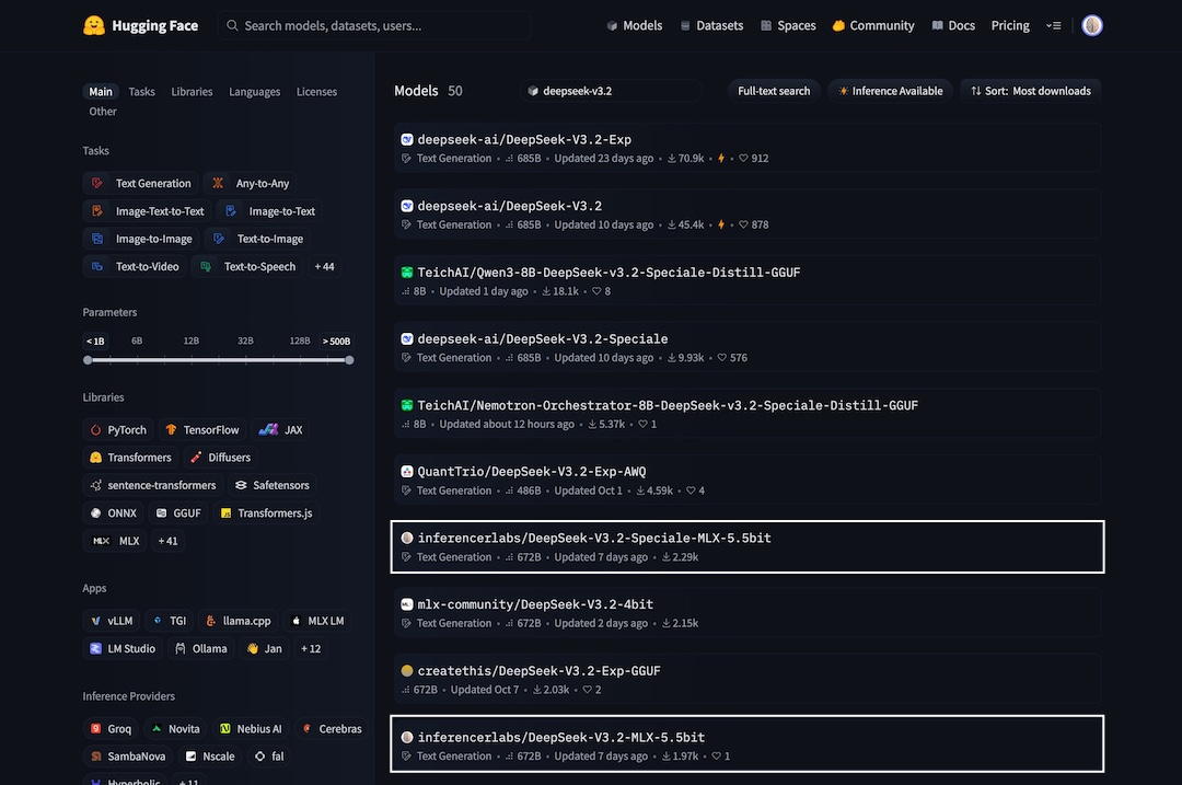 DeepSeek V3.2